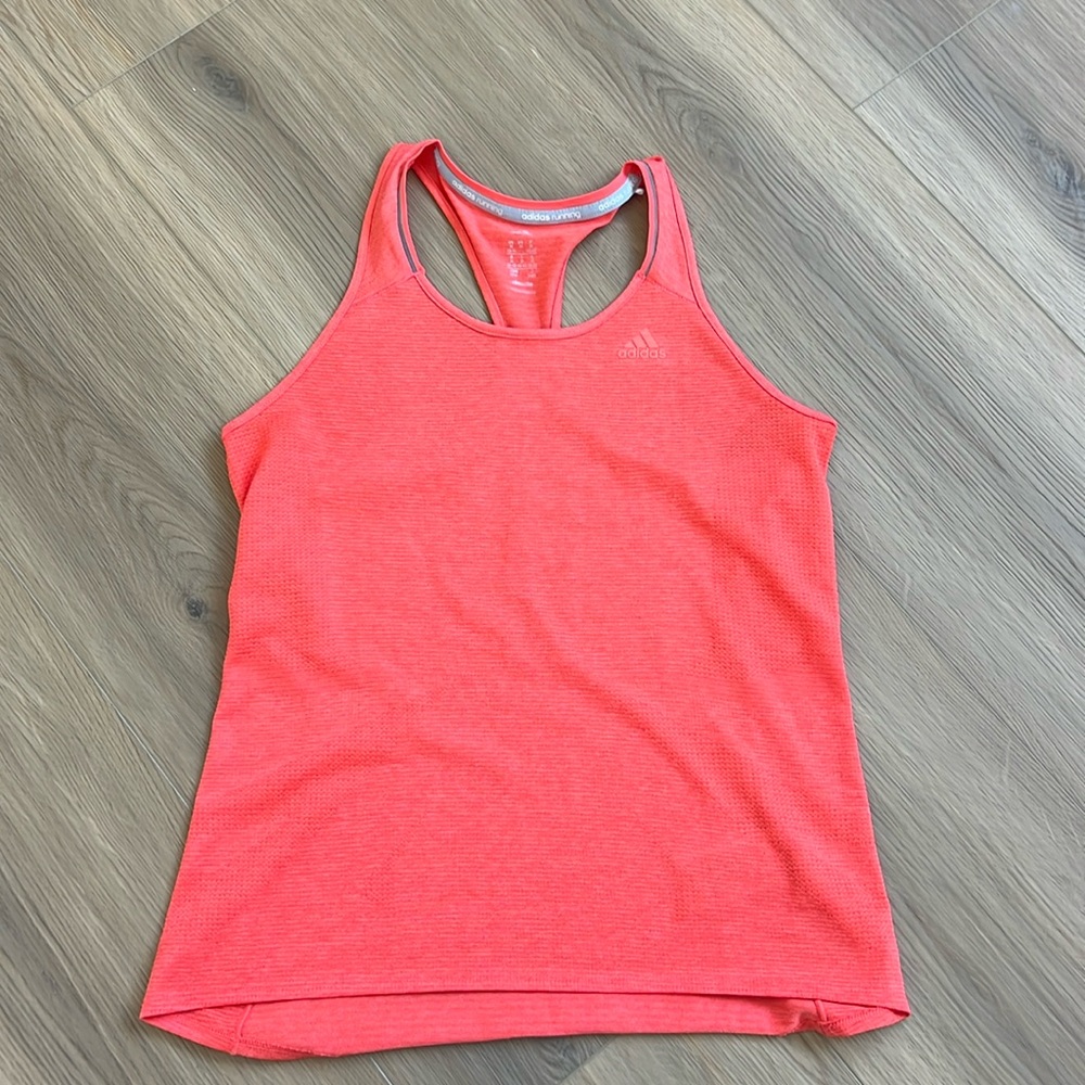 Adidas Women's Vibrant Coral Tank Top